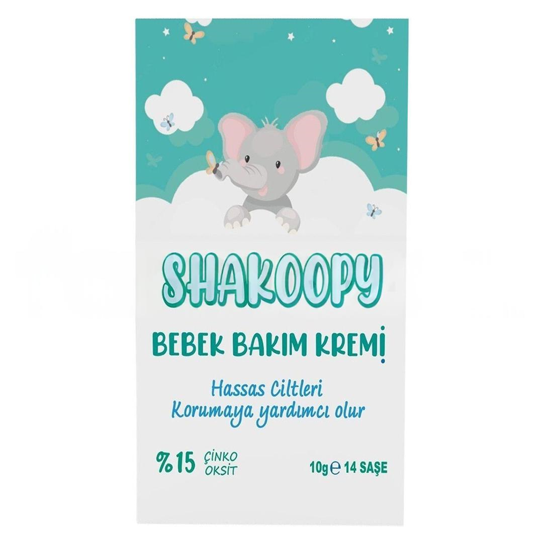 Shakoopy Bebek Bakım Kremi 14 Saşe 10 gr