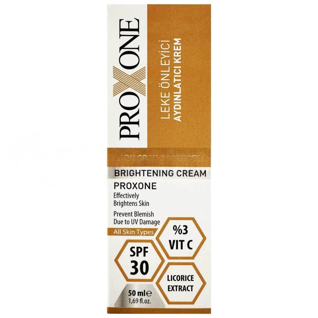Proxone Leke Önleyici Aydınlatıcı Krem SPF30+ 50 ml