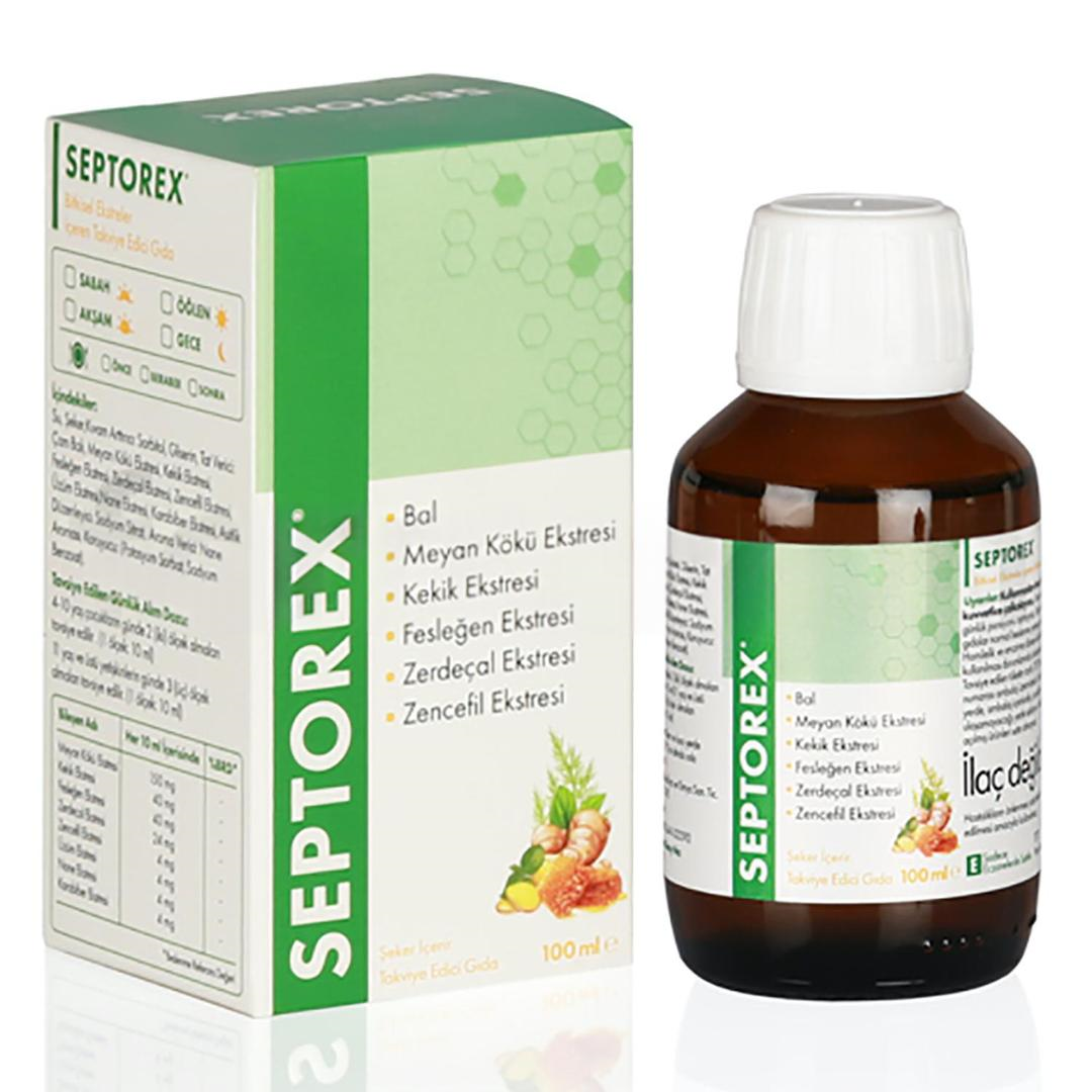Septorex Bitkisel Şurup 100 ml
