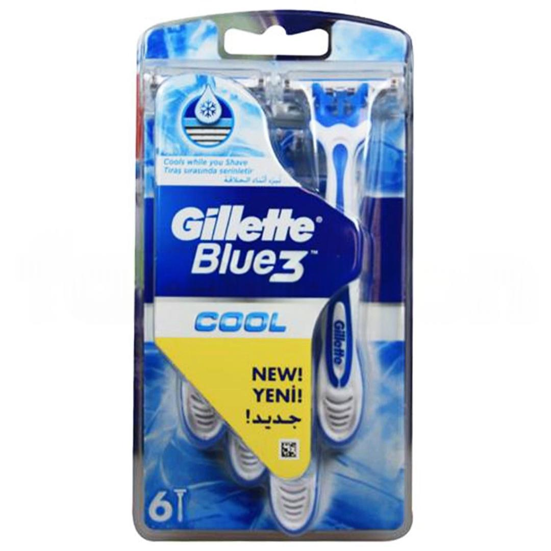 Gilette Blue-3 Cool Kullan At Tıraş Bıçağı 6'lı