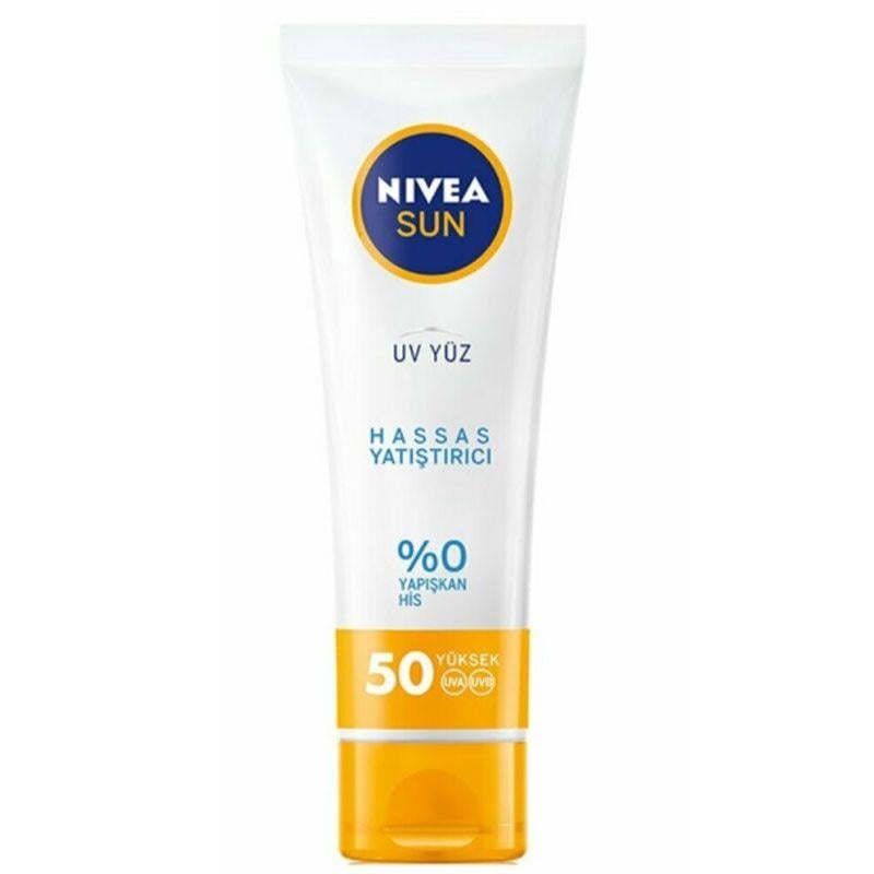 Nivea Sun UV Yüz Hassas Yatıştırıcı Spf 50 Güneş Kremi 50 ml