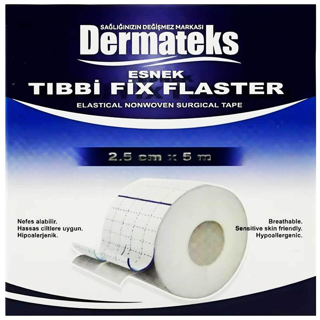 Dermateks Fix Esnek Tıbbi Flaster 2,5 cm x 5 m