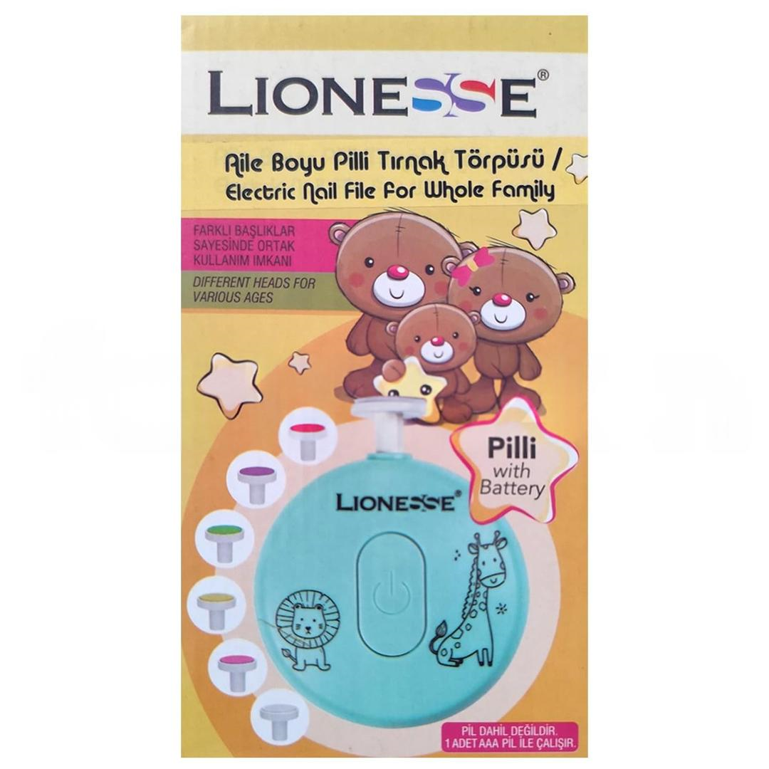 Lionesse Çocuk Tırnak Törpüsü Pilli