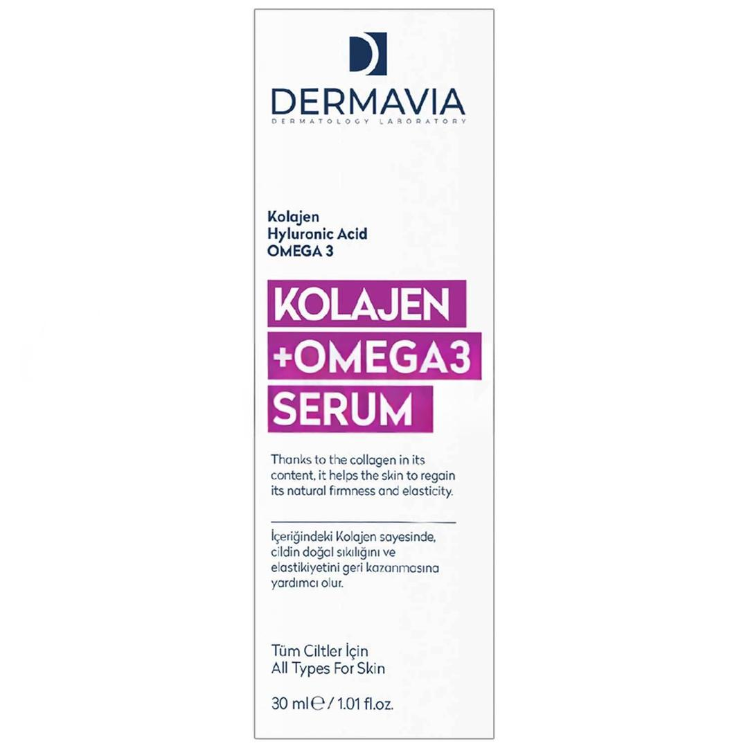 Dermavia Kolajen + Omega 3 Serum 30 ml - Eski Ambalaj