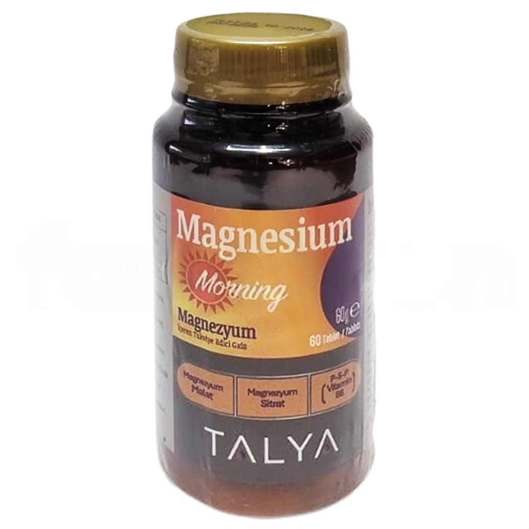 Talya Magnezyum Takviye Edici Gıda 60 Tablet