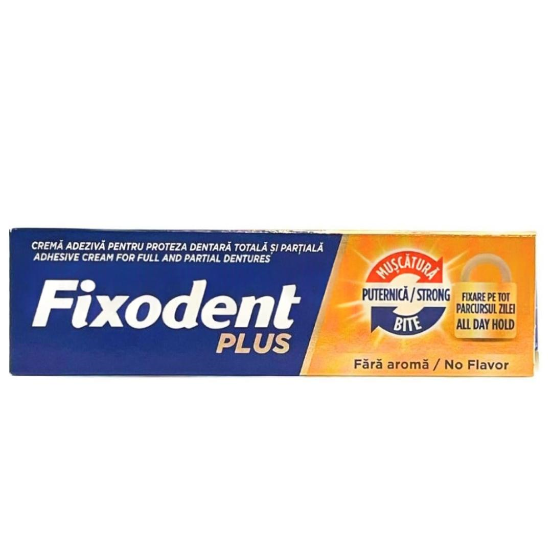 Fixodent Plus Diş Protez Yapıştırıcı Tat İçermez Krem 40 gr