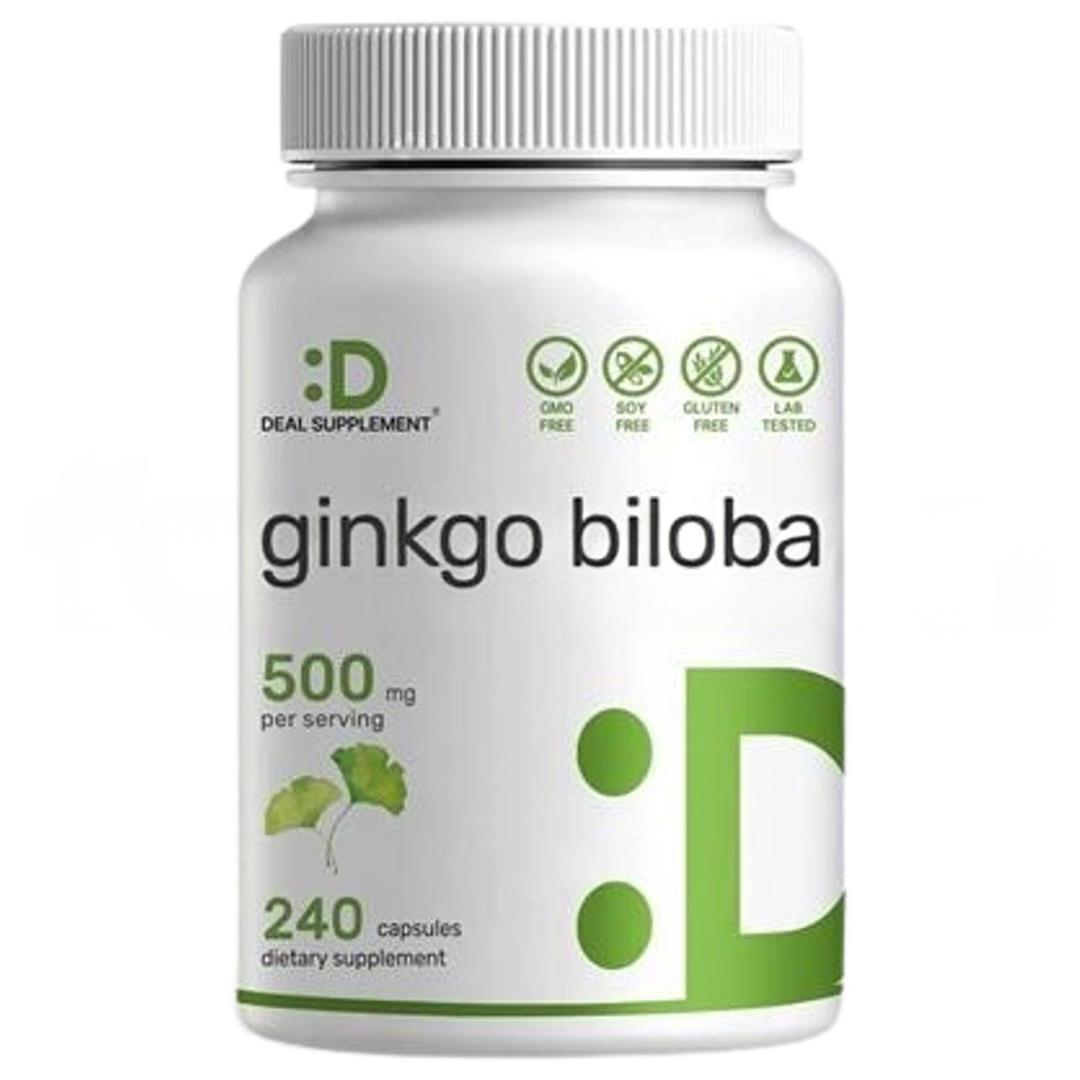 Deal Supplement Ginkgo Biloba 500 mg 240 Kapsül - İthal