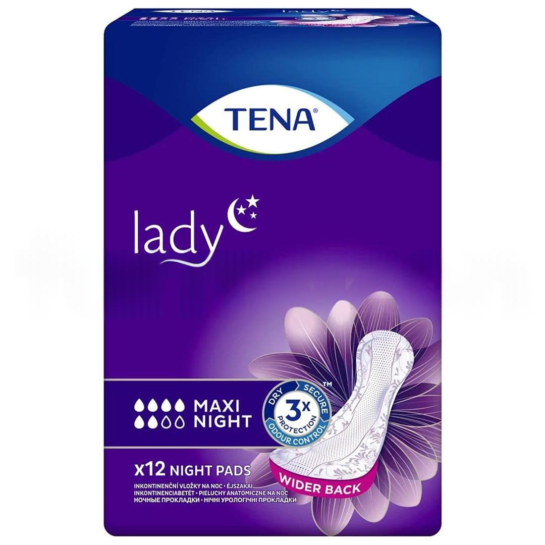 Tena Kadın Mesane Pedi Maxi Night 12'li