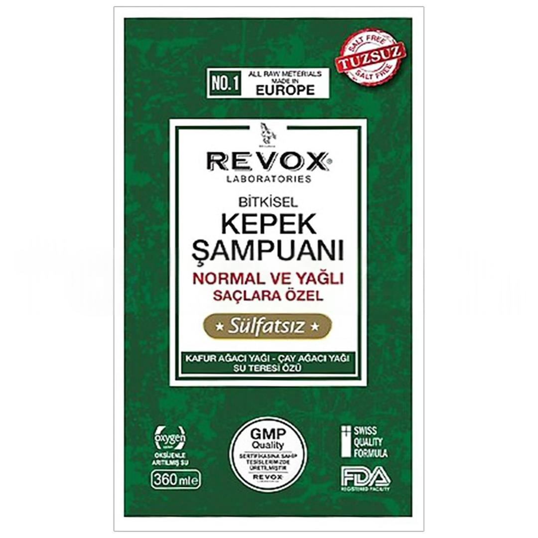 Revox Normal ve Yağlı Saçlara Özel Kepek Şampuanı 360 ml