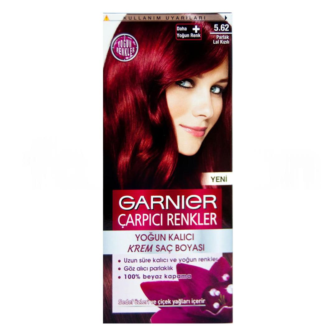 Garnier Color Natural Çarpıcı Renkler Boya - 5.62 Parlak Lal Kızılı