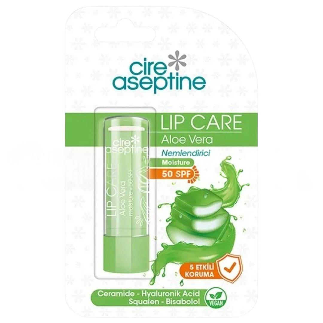 Cire Aseptine Aloe Vera Dudak Bakım Kremi 4,5 gr