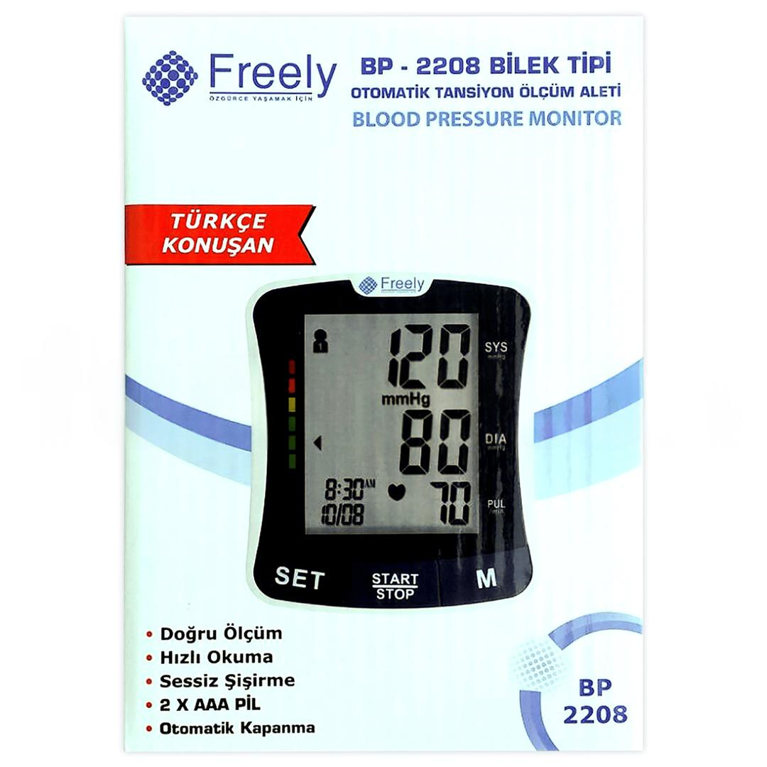 Freely BP 2208 Bilekten Ölçer Konuşan Tansiyon Aleti