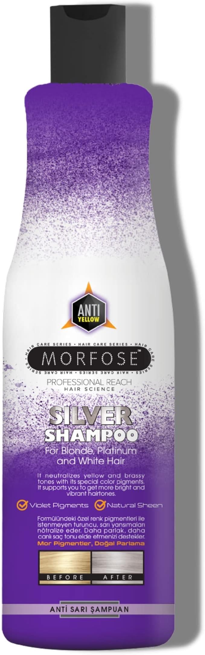 Morfose 500 ml Silver Anti Sarı Şampuan