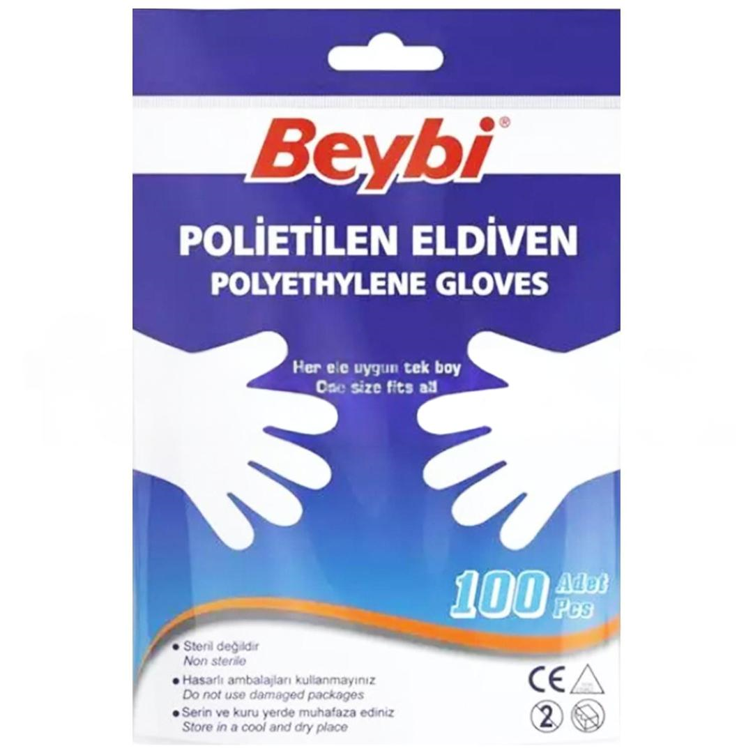 Beybi Polietilen Poşet Eldiven 100'lü
