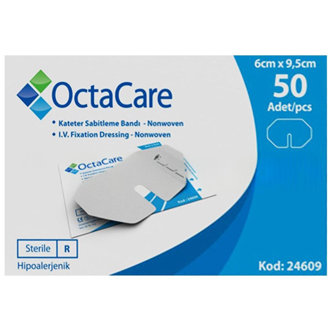 Octacare Kateter Sabitleme Bandı Nonwoven 6cm x 9,5cm 50'li