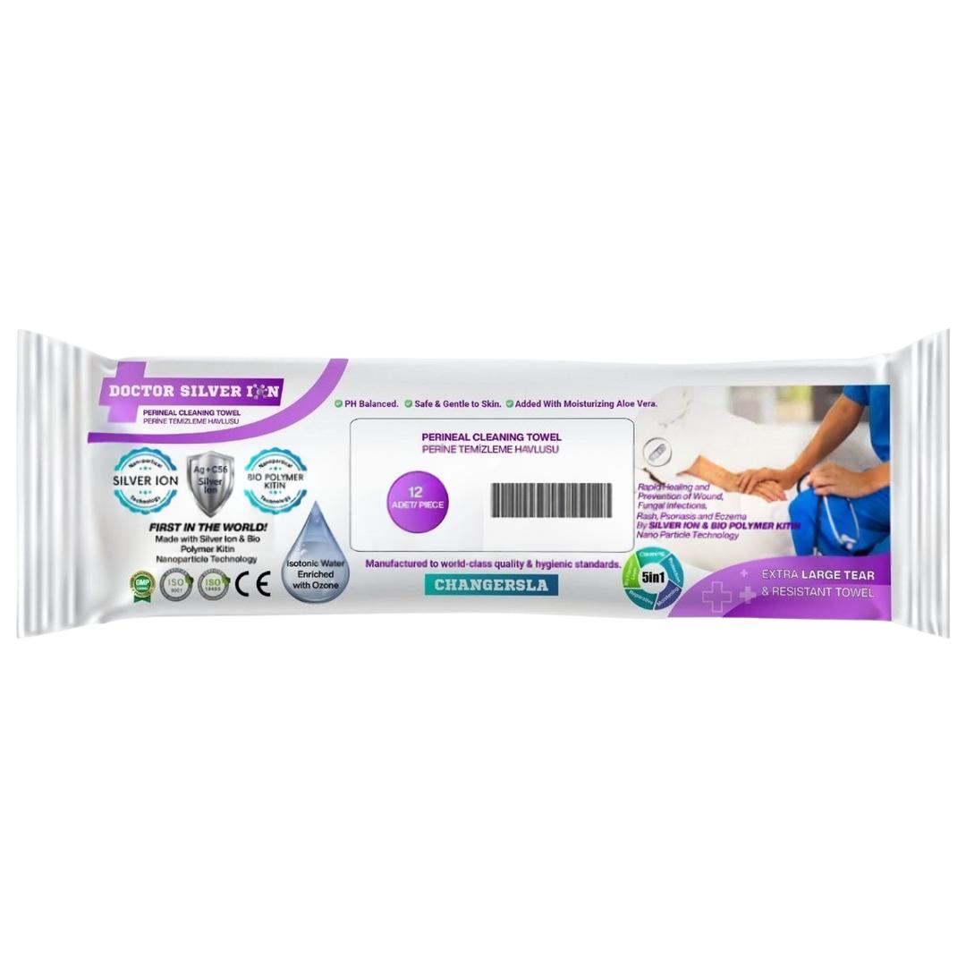 Doctor Silver Ion Perine Temizleme Havlusu 12'li