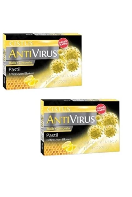 CISTUS ANTI VIRUS BALLI LIMON PASTIL