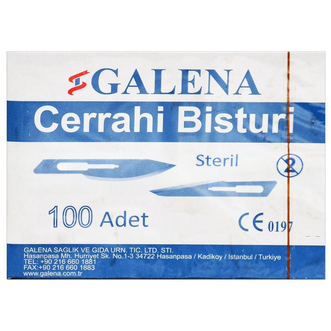 Galena Cerrahi Bistüri Ucu 100'lü No: 21