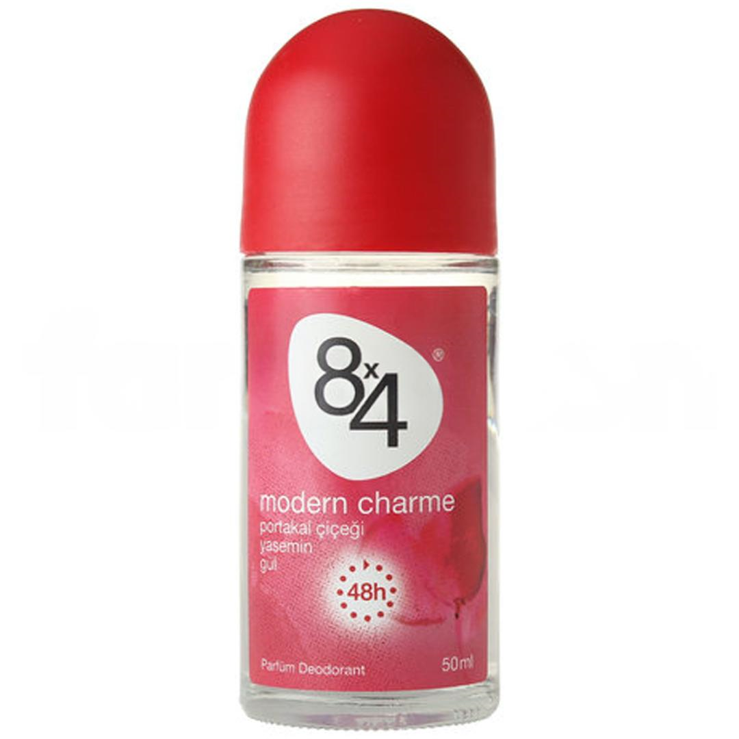 8x4 Modern Charme Roll-On Deodorant 48H 50 ml