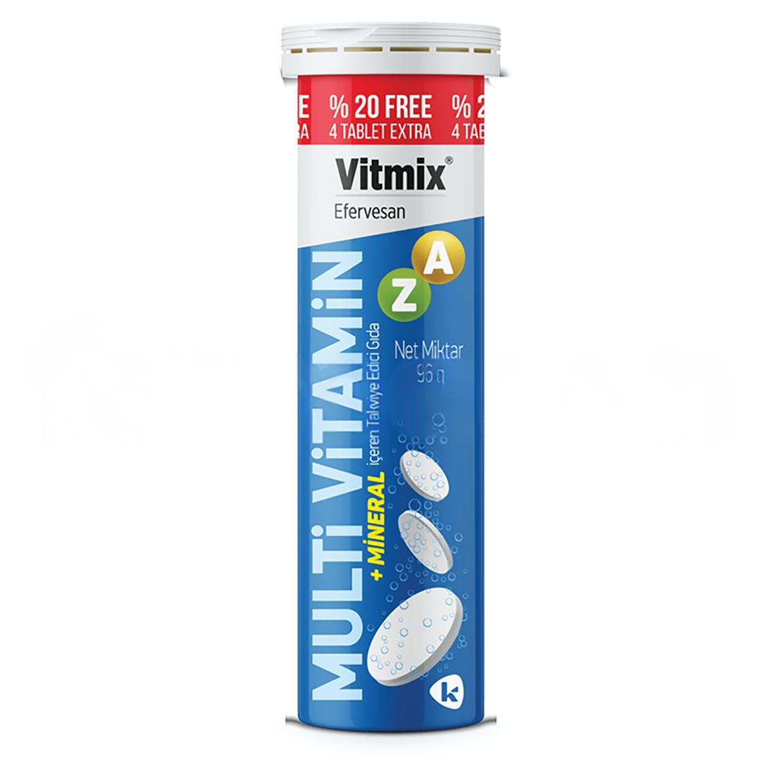 Vitmix Multi Vitamin 24 Efervesan Tablet 96 gr