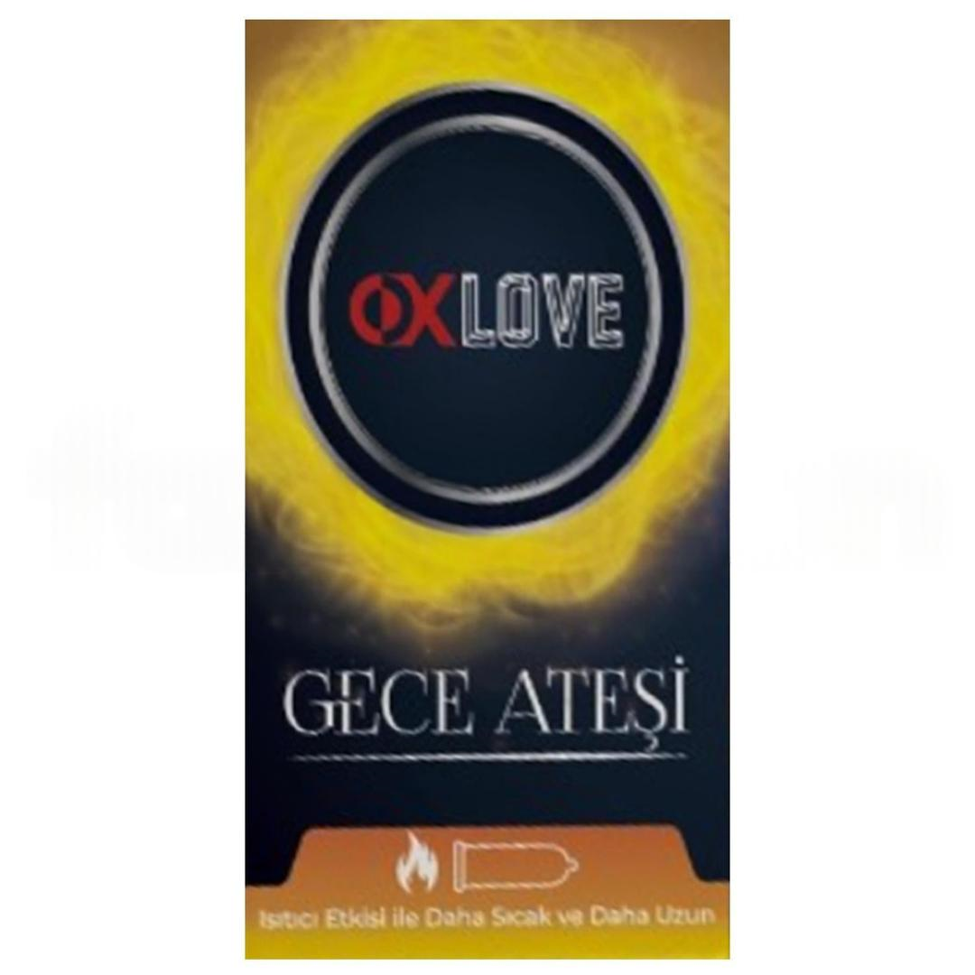 Oxlove Gece Ateşi Prezervatif 10'lu
