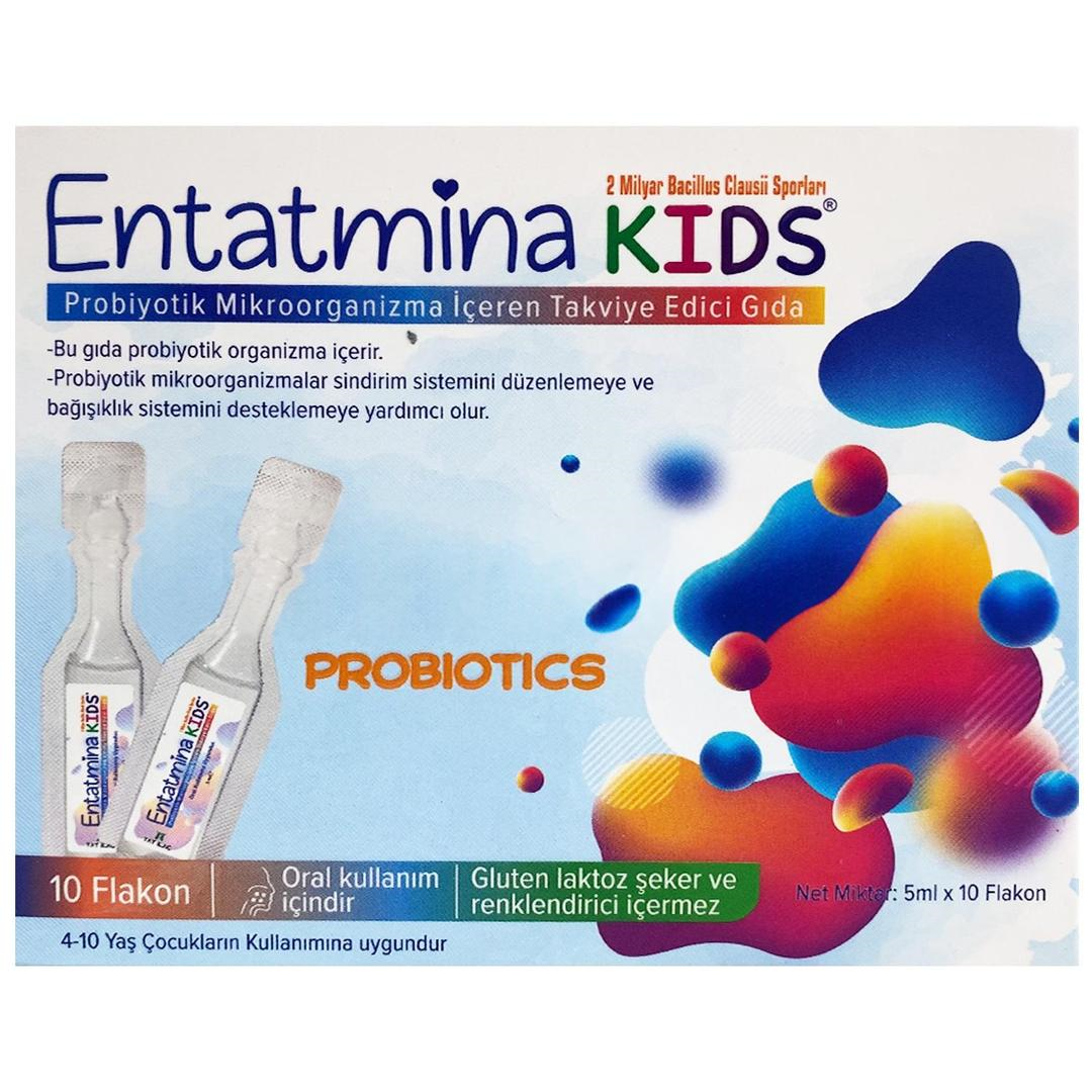 Entatmina Kids Probiotics 5 ml 10'lu