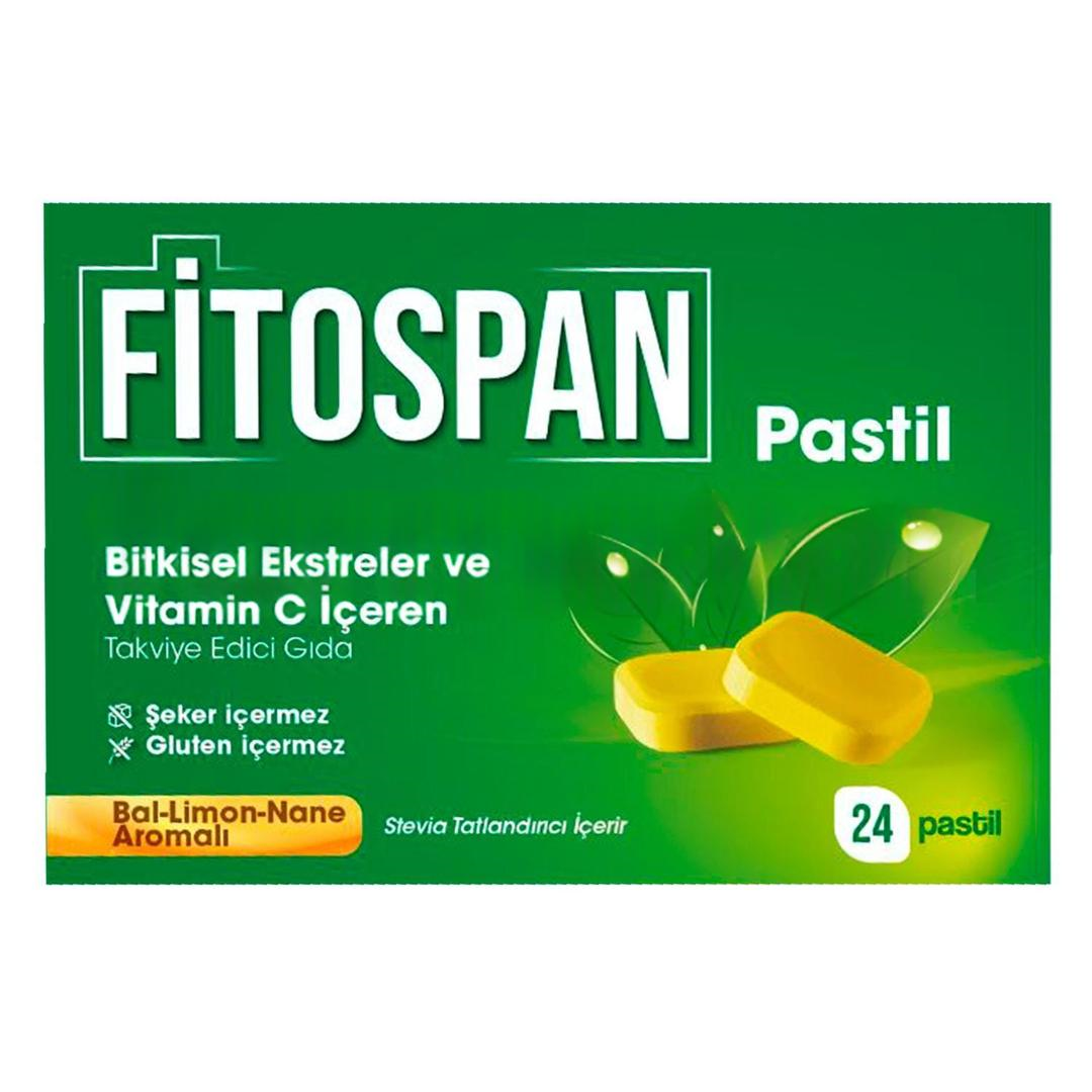 Fitospan Bal Limon Nane Aromalı 24 Pastil