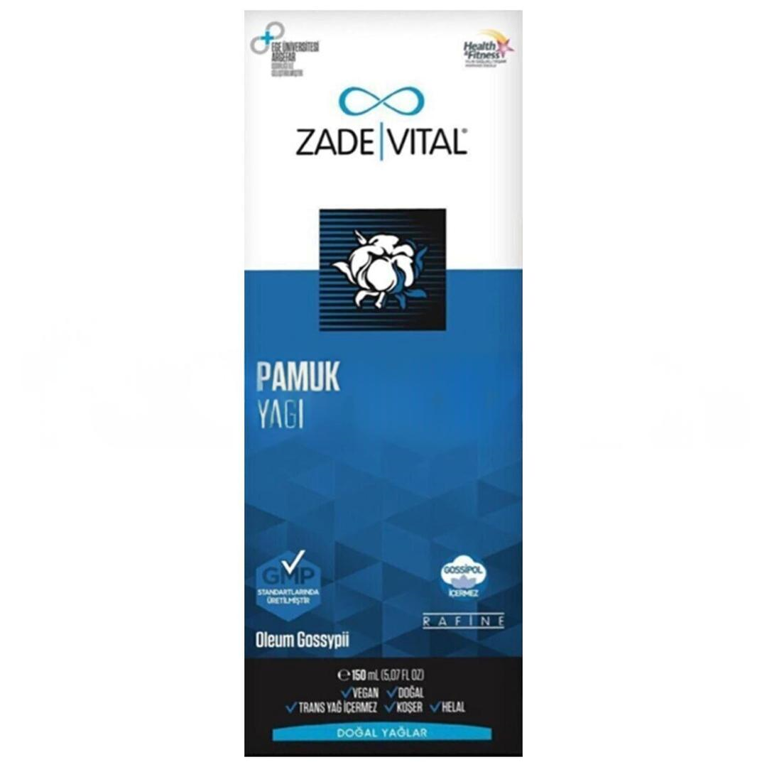 Zade Vital Pamuk Yağı 150 ml