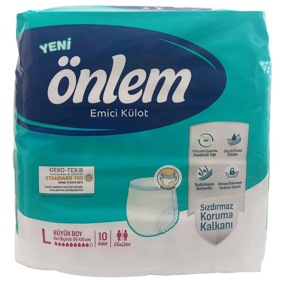 Önlem Emici Külot Large 10'lu