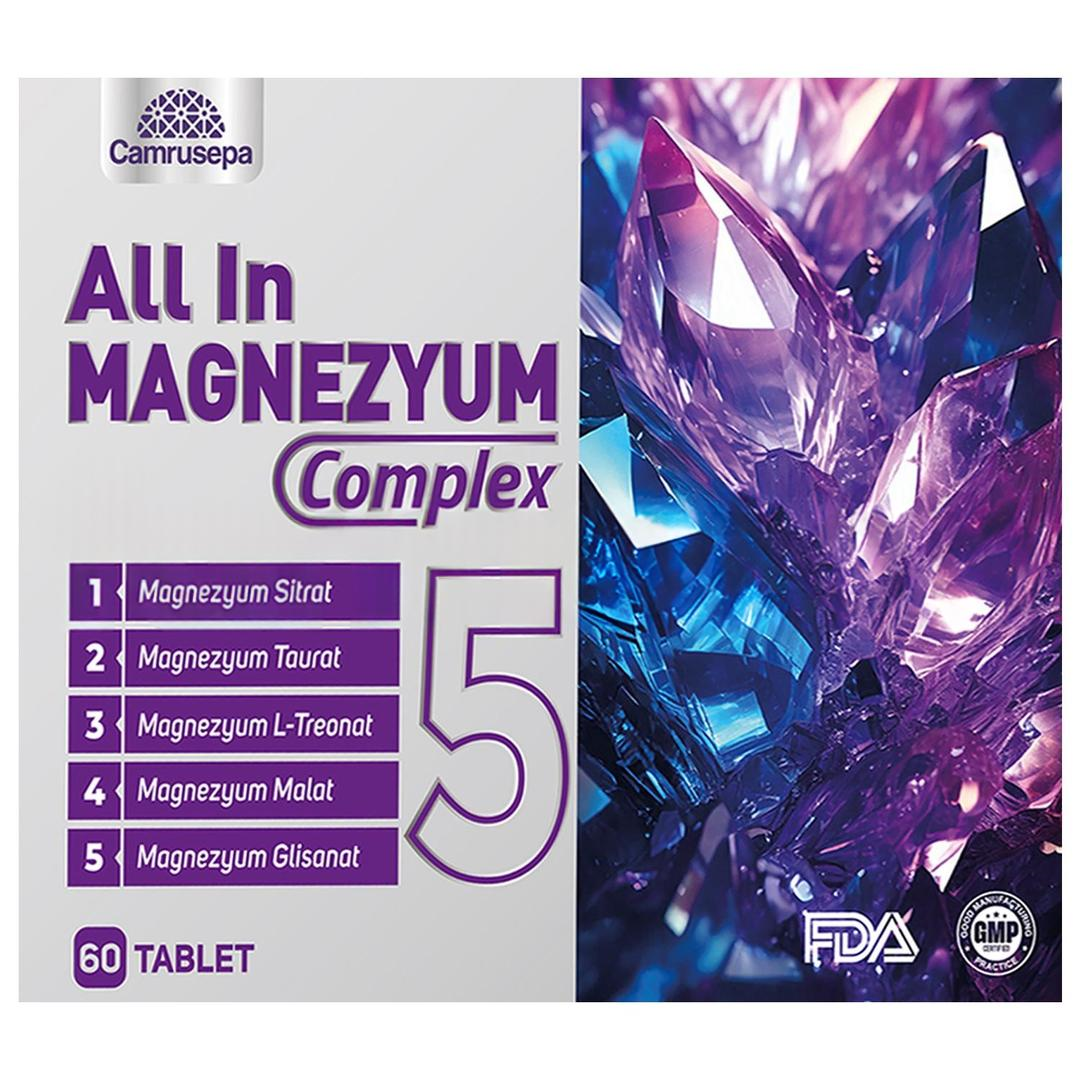 Camrusepa All In Magnezyum 60 Tablet