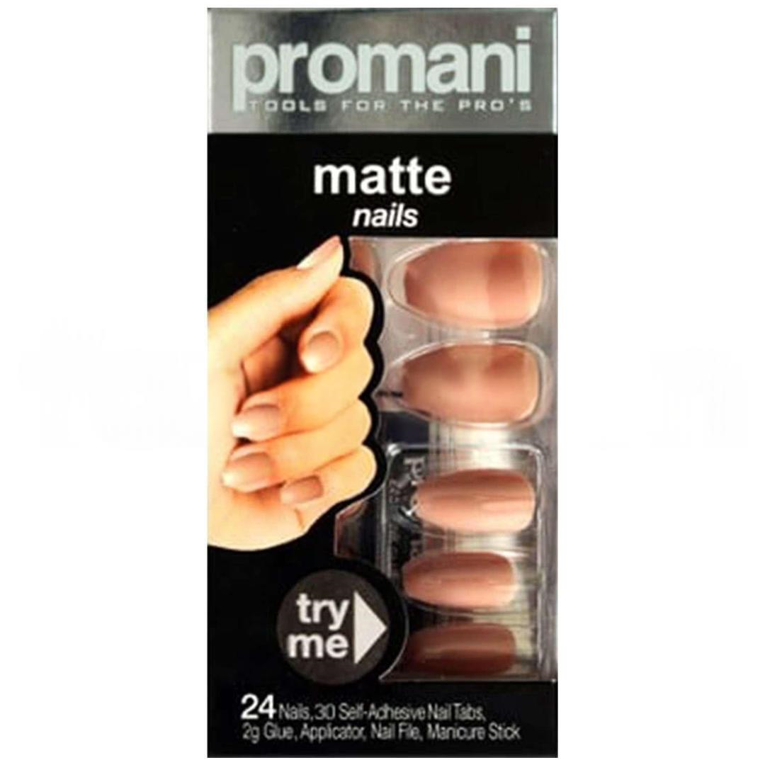 Promani Matte PR-5017 Takma Tırnak Kiti Bej