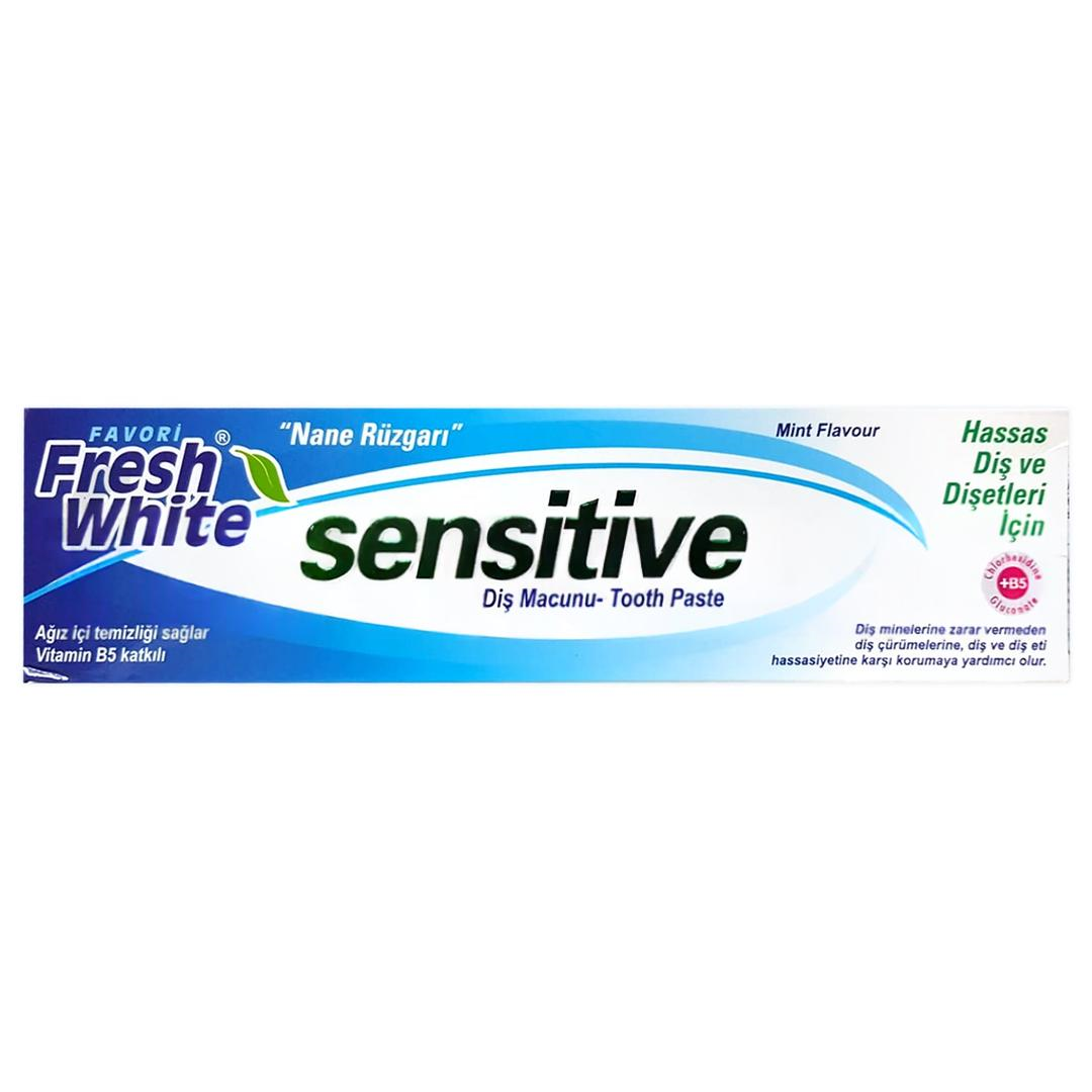 Favori Sensitive Diş Macunu Nane Rüzgarı 157 gr