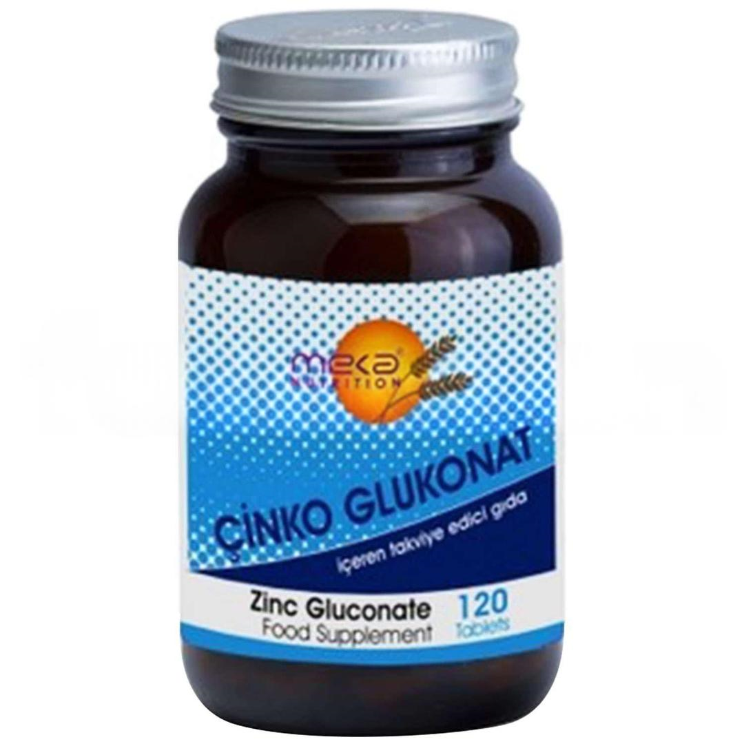 Meka Nutrition Çinko Glukonat 250 mg 120 Tablet