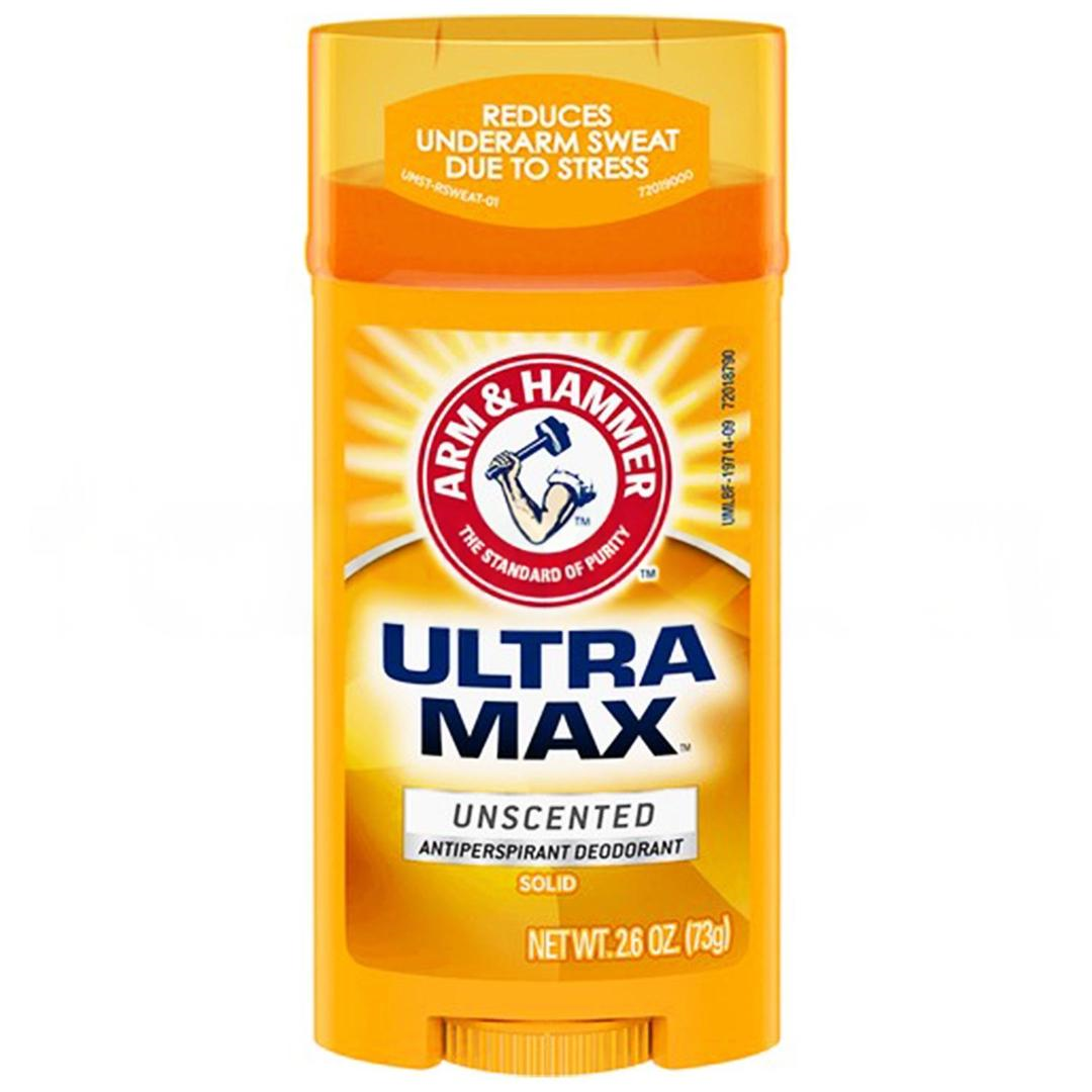 Arm & Hammer Stick Deodorant Ultra Max Unscented 76 ml