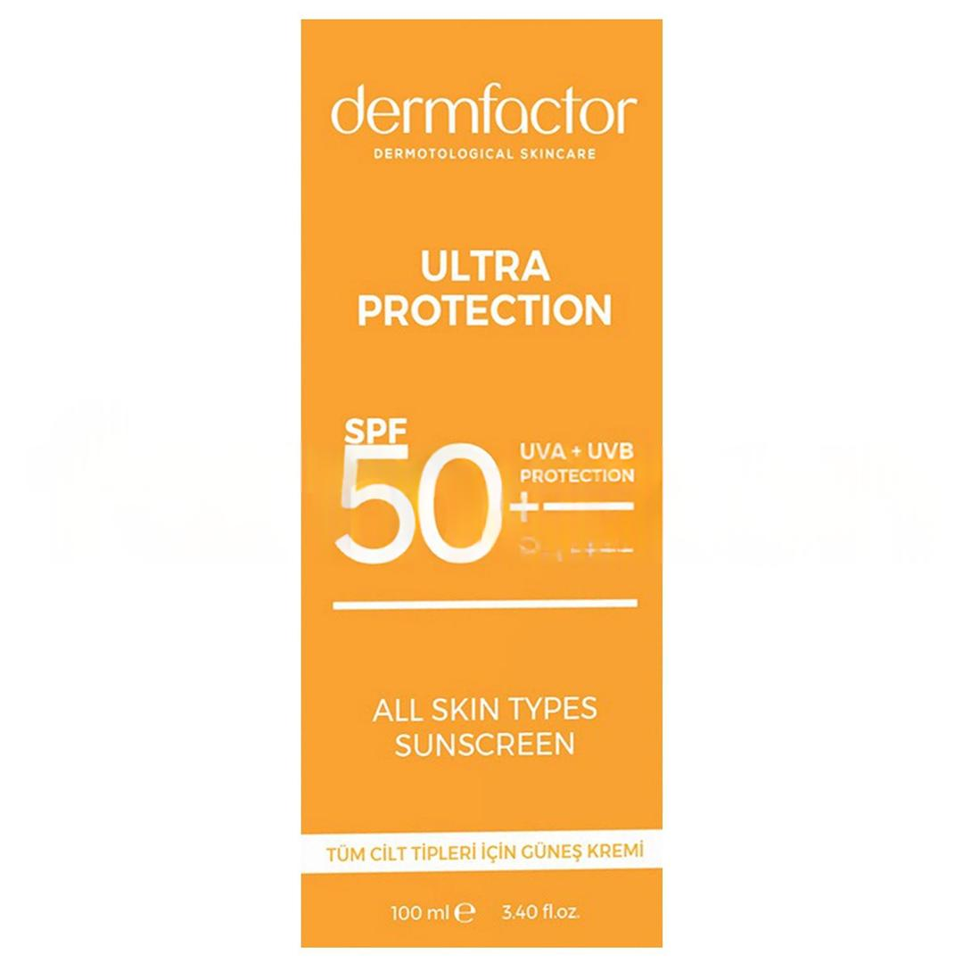Dermfactor Ultra Protection Tüm Cilt Tipleri İçin Güneş Kremi SPF50 120 ml