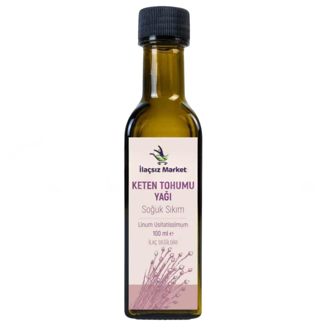 İlaçsız Market Keten Tohumu Yağı 100 ml