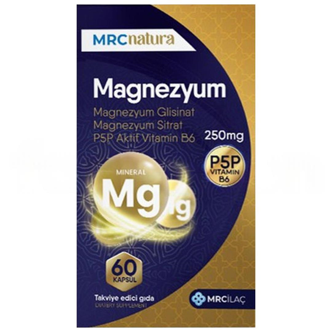 Mrc Natura Magnezyum 250 mg 60 Kapsül