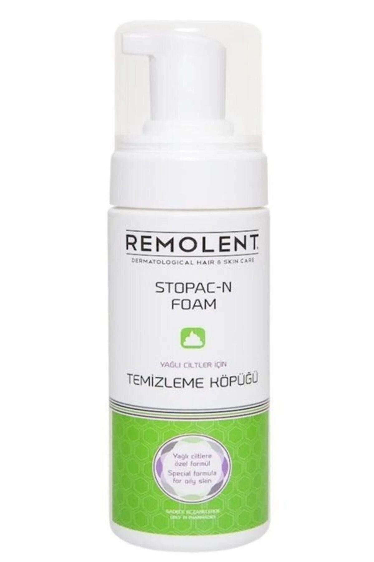 REMOLENT STOPAC N FOAM YAGLI CILT TEMIZLEME KOPUGU