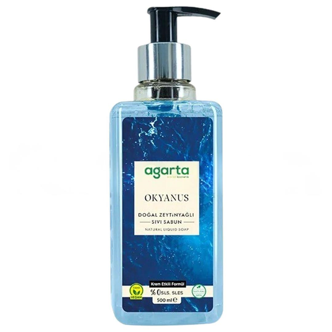 Agarta Doğal Okyanus Zeytinyağlı Sıvı Sabun 500 ml