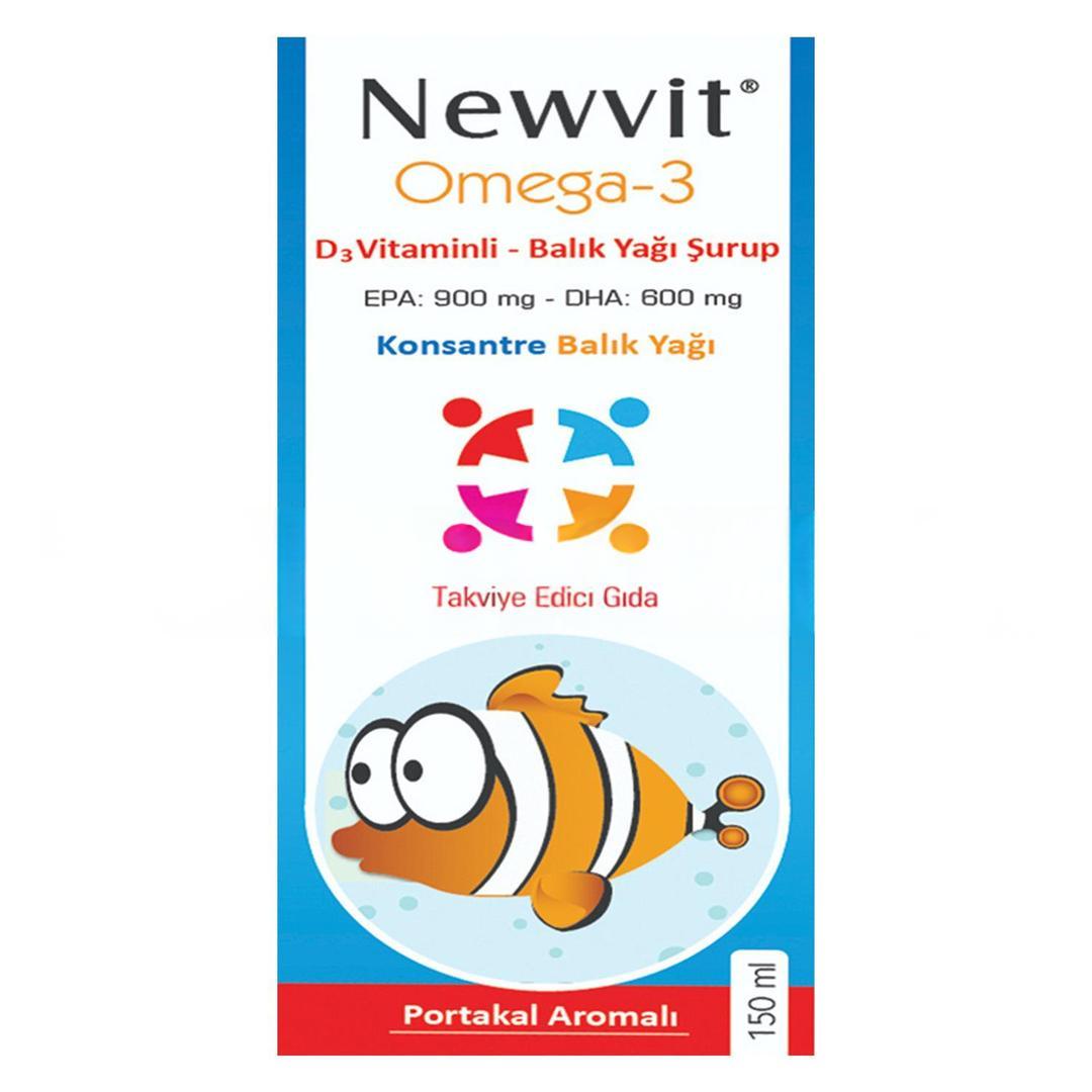 Newvit Omega 3 Şurup 150 ml - Eski Ambalaj