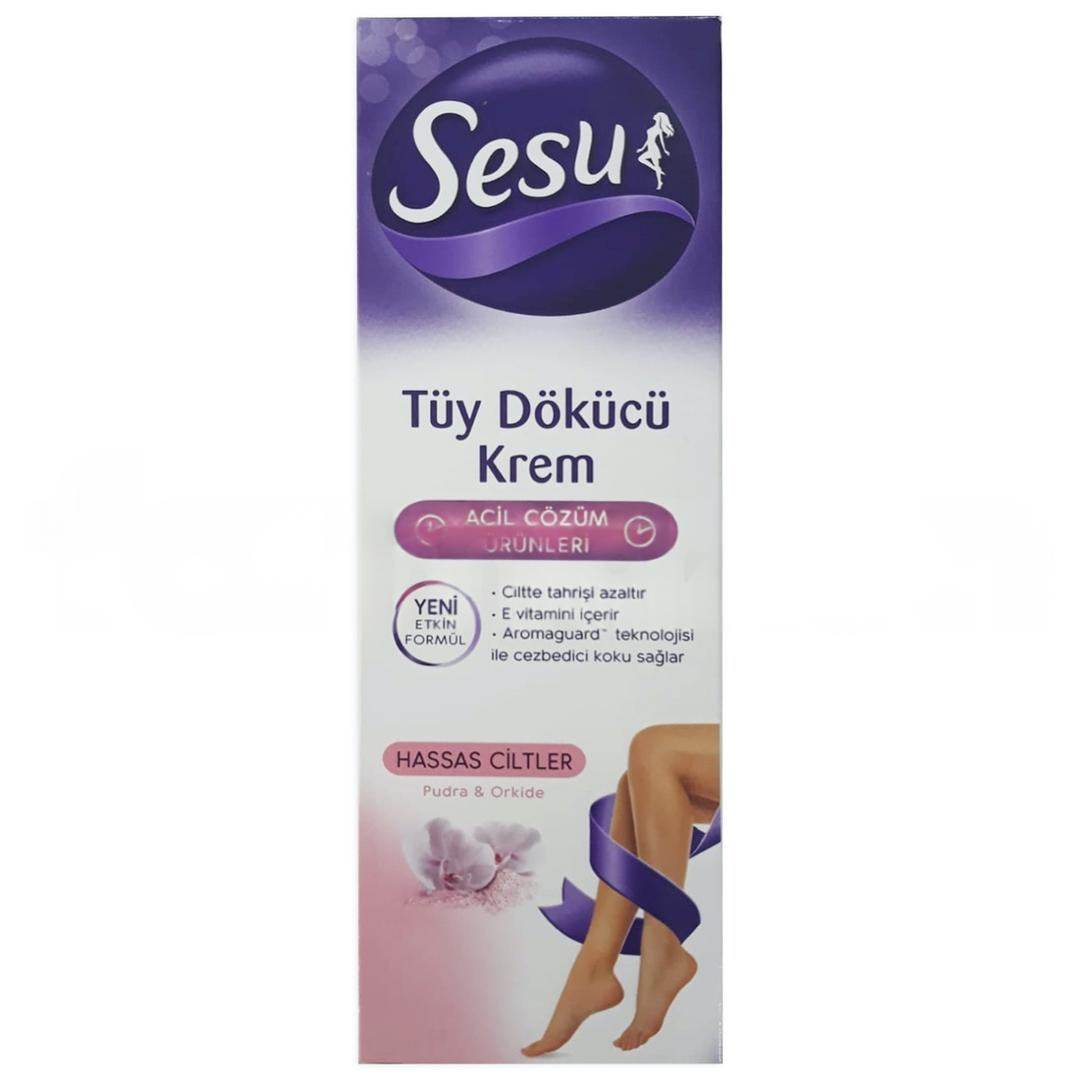 Sesu Tüy Dökücü Krem Hassas Ciltler 40 ml - Eski Ambalaj