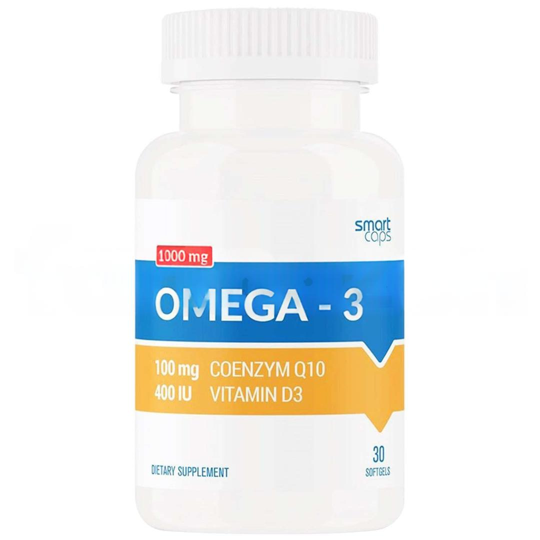 Smartcaps Omega 3 Vitamin D3 Q10 / 30 Softgel