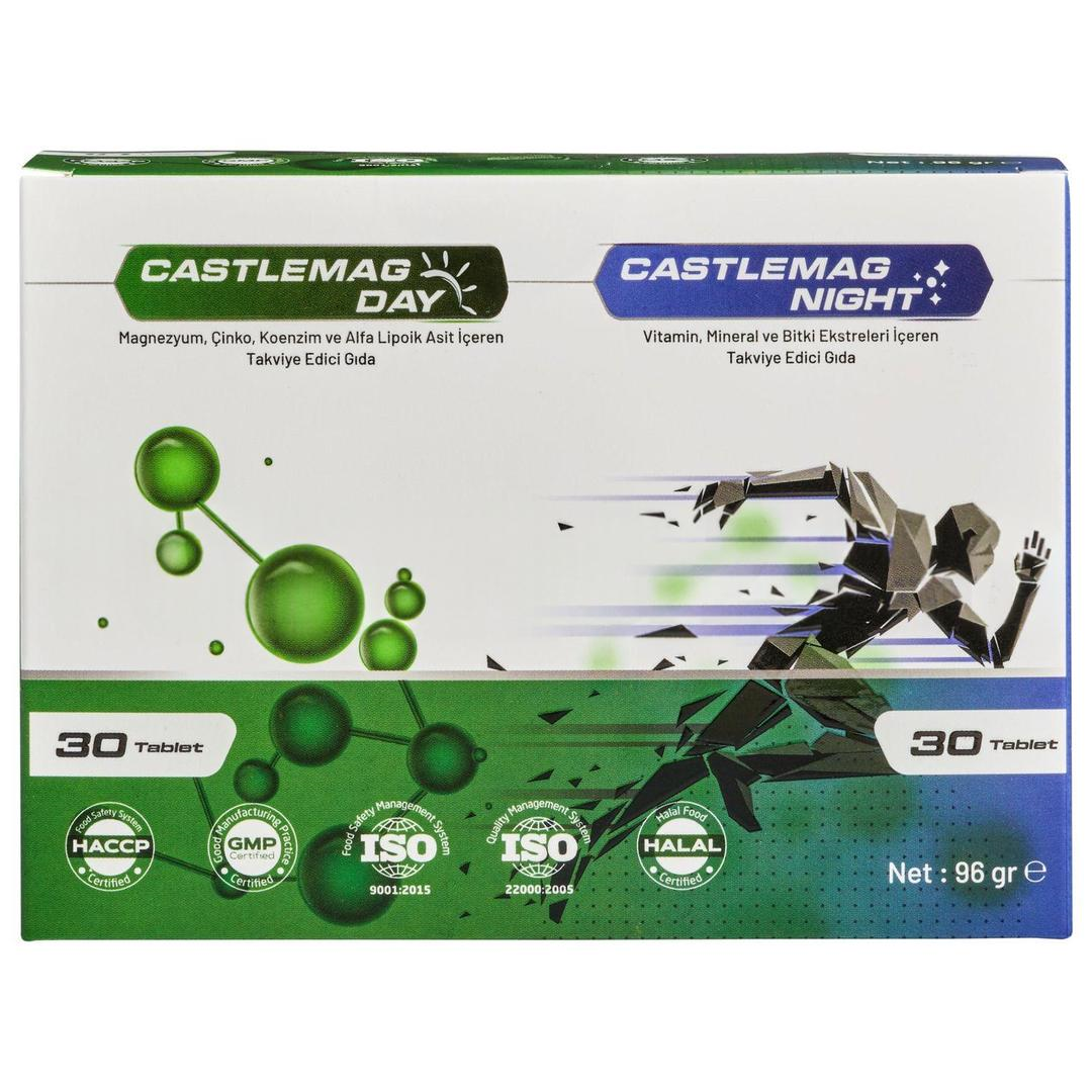 Castlemag Day 30 Tablet + Night 30 Tablet 2 İn 1