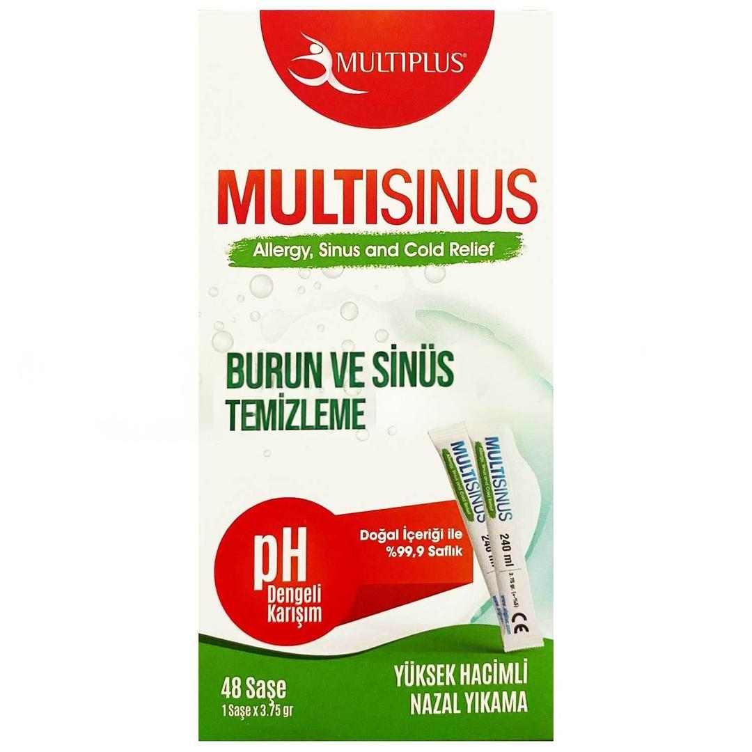 Multiplus Burun ve Sinüs Temizleme Kiti Yedeği 48'li