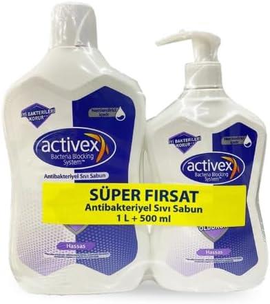 Activex 1 lt+500 ml Hassas Sıvı Sabun