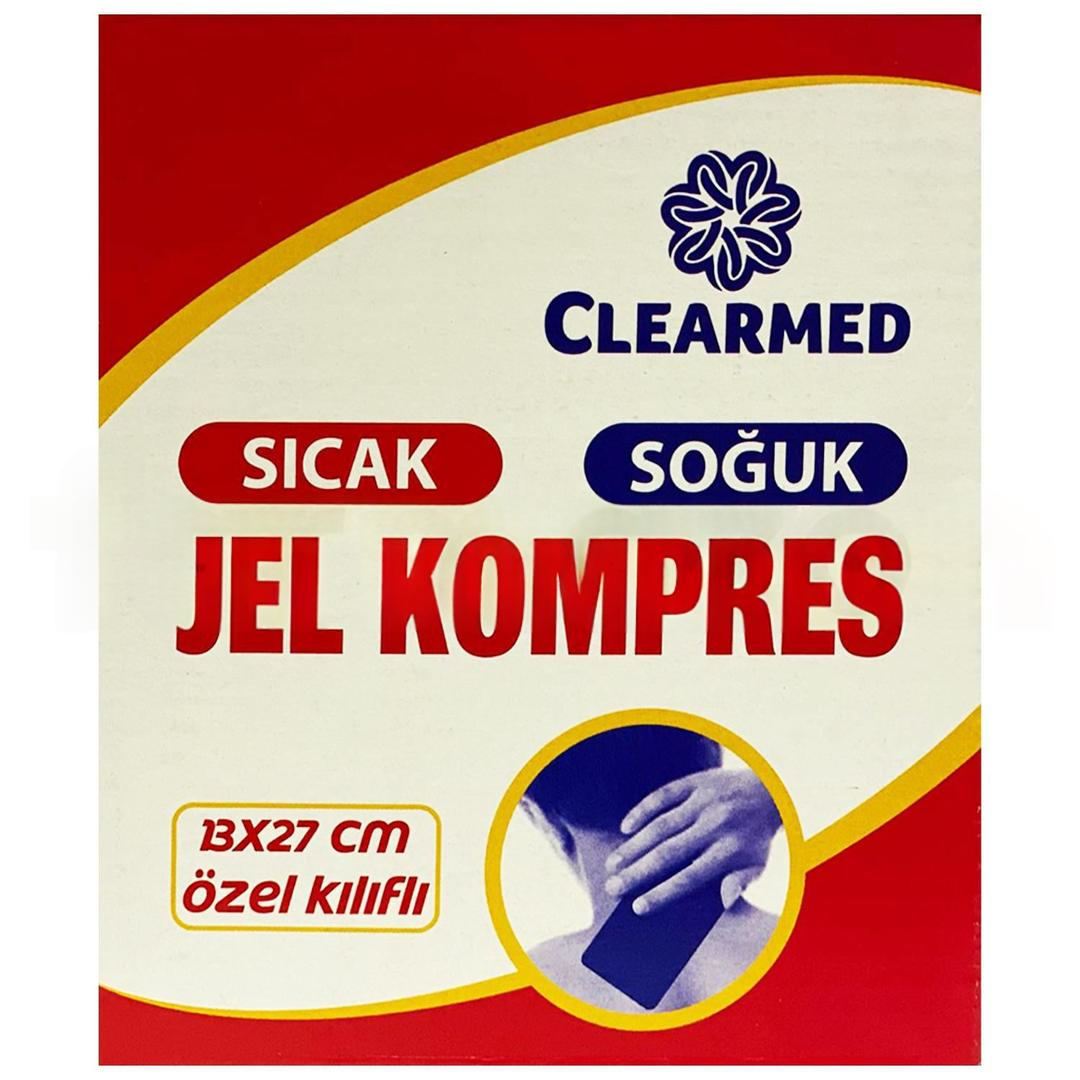 Clear Med Sıcak Soğuk Jel Kompres 13x27 cm - Özel Kılıflı