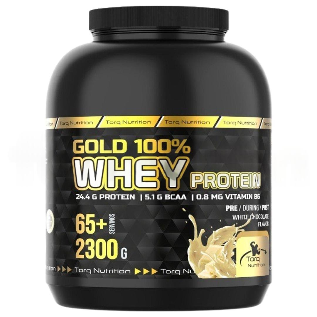 Torq Nutrition Gold Whey Protein Beyaz Çikolata Aromalı 2300 gr