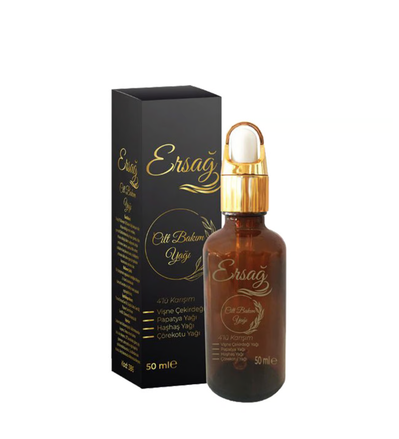 Ersağ 4’lü Karışım 50 ml Cilt Bakım Yağı