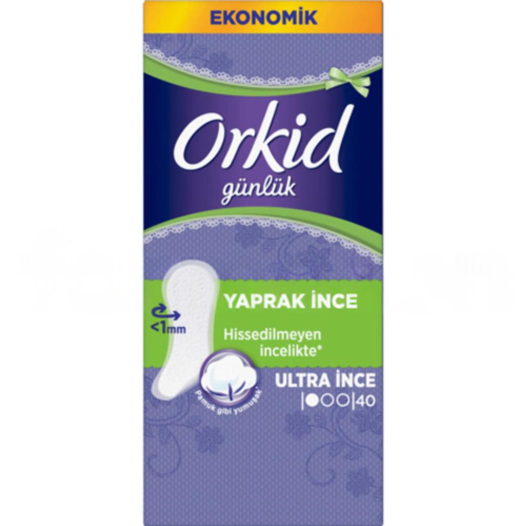 Orkid Yaprak Günlük Hijyenik Ped Normal Ekonomik Paket 40'lı