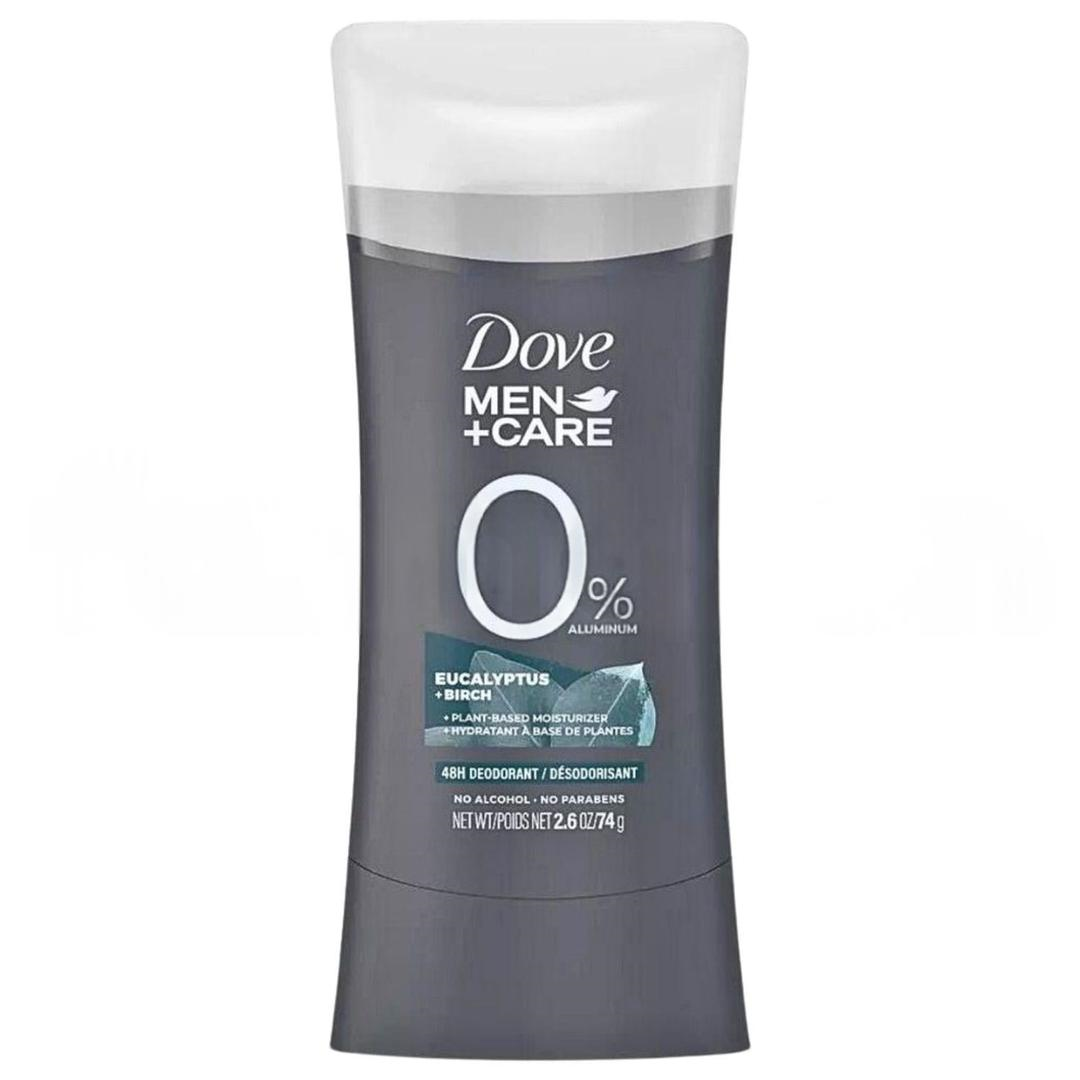 Dove Men+Care 0% Alüminyum Erkek Deodorant Okaliptüs ve Huş Ağacı - 2.6 oz 74 gr